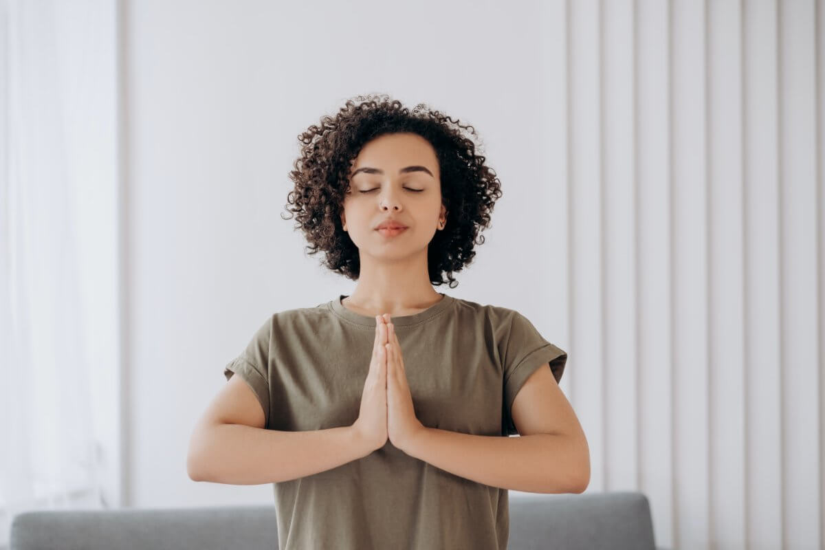 Woman Meditating